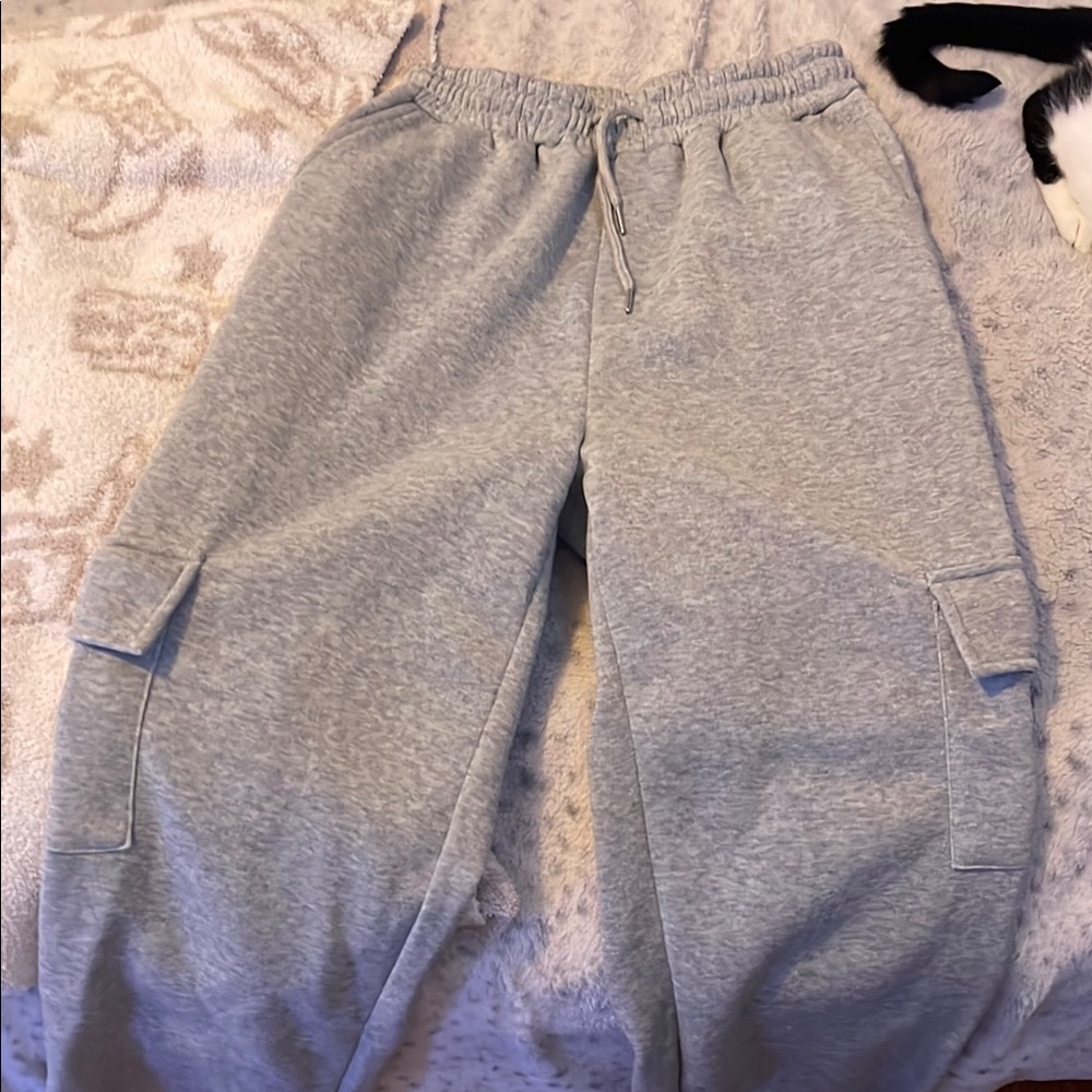 Kids Gray Jogger Pants